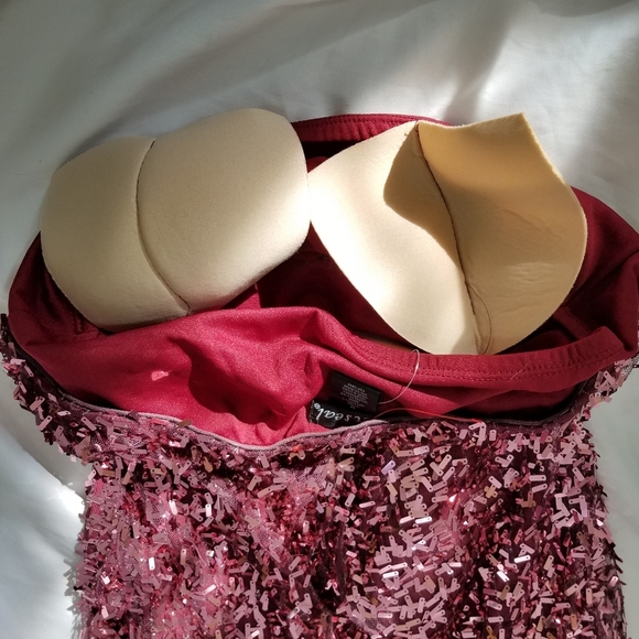 Wet Seal Sequin Mini Dress  All Over Glam M NWT - Picture 7 of 13